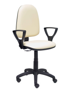 SILLA OPERATIVA AYNA SIMILPIEL CON BRAZOS 2