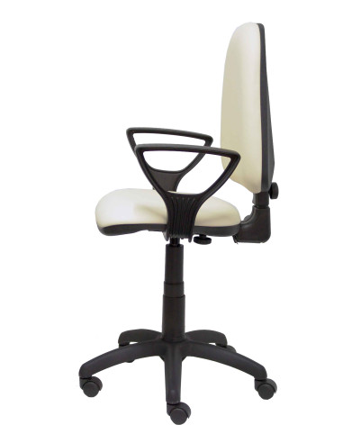 SILLA OPERATIVA AYNA SIMILPIEL CON BRAZOS