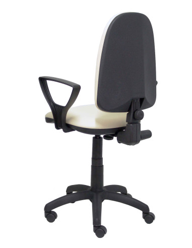 SILLA OPERATIVA AYNA SIMILPIEL CON BRAZOS