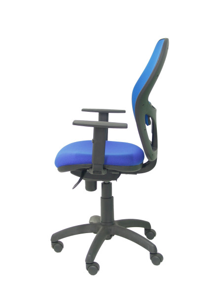SILLA JORQUERA BALI CON BRAZOS MALLA AZUL