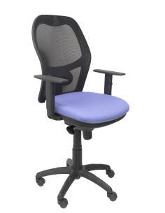 SILLA JORQUERA BALI CON BRAZOS MALLA NEGRA