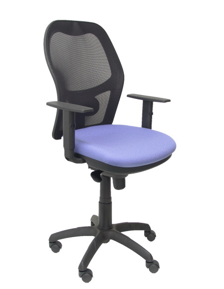 SILLA JORQUERA BALI CON BRAZOS MALLA NEGRA