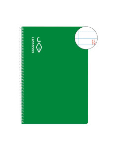 CUADERNO ESPIRAL 100h ESCOLOFI F HORIZONTAL CON MARGEN 2