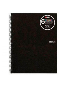 CUADERNO ESPIRAL MIQUEL RIUS NOTEBOOK 6 A4 BASIC