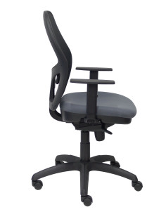 SILLA JORQUERA BALI CON BRAZOS MALLA NEGRA