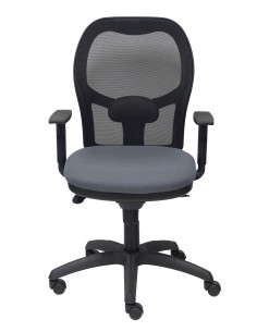 SILLA JORQUERA BALI CON BRAZOS MALLA NEGRA 2