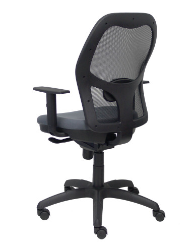 SILLA JORQUERA BALI CON BRAZOS MALLA NEGRA