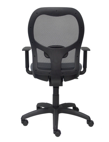 SILLA JORQUERA BALI CON BRAZOS MALLA NEGRA