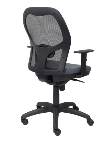 SILLA JORQUERA BALI CON BRAZOS MALLA NEGRA