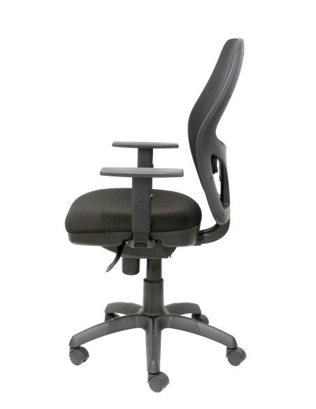SILLA JORQUERA BALI CON BRAZOS MALLA NEGRA