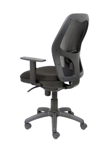 SILLA JORQUERA BALI CON BRAZOS MALLA NEGRA