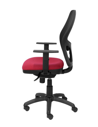 SILLA JORQUERA BALI CON BRAZOS MALLA NEGRA