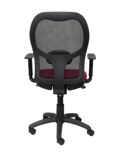 SILLA JORQUERA BALI CON BRAZOS MALLA NEGRA