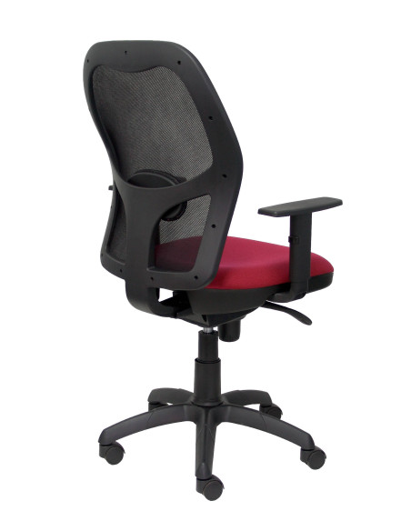 SILLA JORQUERA BALI CON BRAZOS MALLA NEGRA