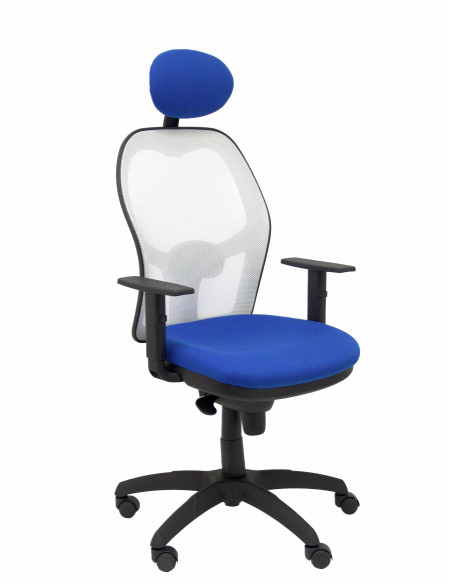SILLA JORQUERA BALI CON CABECERO MALLA BLANCA