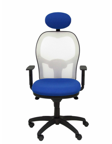 SILLA JORQUERA BALI CON CABECERO MALLA BLANCA