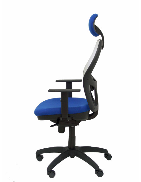 SILLA JORQUERA BALI CON CABECERO MALLA BLANCA