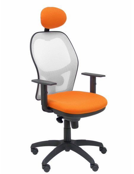 SILLA JORQUERA BALI CON CABECERO MALLA BLANCA