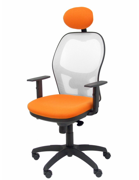 SILLA JORQUERA BALI CON CABECERO MALLA BLANCA