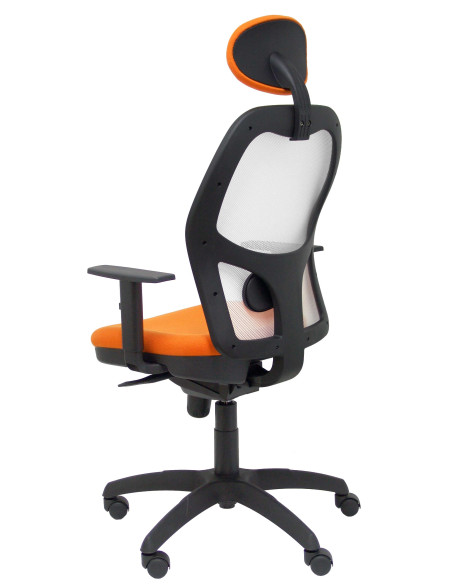 SILLA JORQUERA BALI CON CABECERO MALLA BLANCA