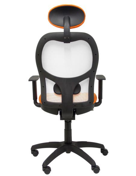 SILLA JORQUERA BALI CON CABECERO MALLA BLANCA