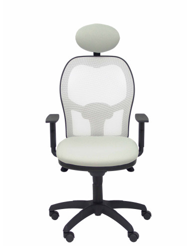 SILLA JORQUERA BALI CON CABECERO MALLA BLANCA