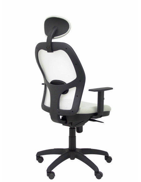 SILLA JORQUERA BALI CON CABECERO MALLA BLANCA