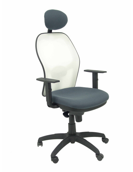 SILLA JORQUERA BALI CON CABECERO MALLA BLANCA