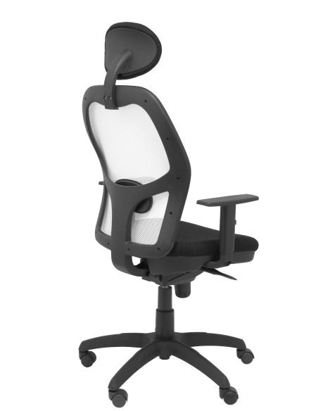 SILLA JORQUERA BALI CON CABECERO MALLA BLANCA