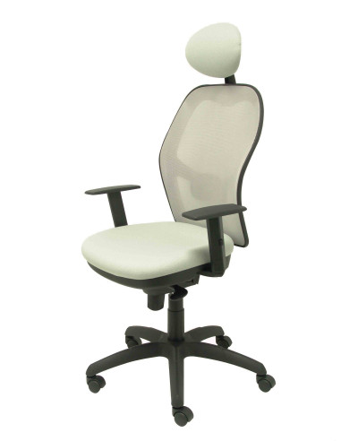 SILLA JORQUERA BALI CON CABECERO MALLA GRIS