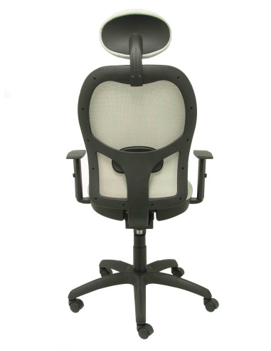 SILLA JORQUERA BALI CON CABECERO MALLA GRIS