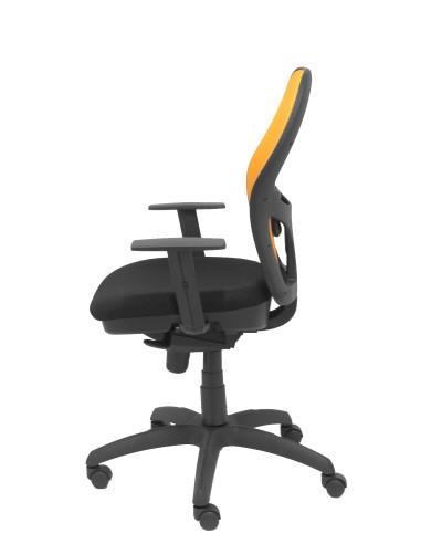 SILLA JORQUERA BALI CON BRAZOS MALLA NARANJA