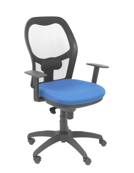 SILLA JORQUERA BALI CON BRAZOS MALLA NEGRA