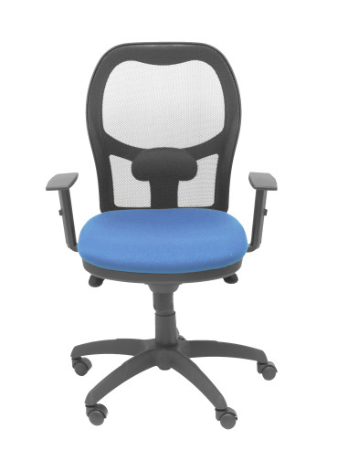 SILLA JORQUERA BALI CON BRAZOS MALLA NEGRA