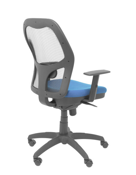 SILLA JORQUERA BALI CON BRAZOS MALLA NEGRA