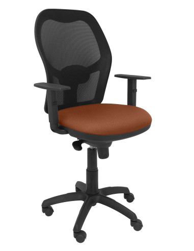 SILLA JORQUERA BALI CON BRAZOS MALLA NEGRA