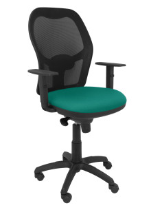 SILLA JORQUERA BALI CON BRAZOS MALLA NEGRA 2