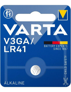 BLISTER 1 PILA VARTA DE BOTÓN ALKALINE LR41 V3GA
