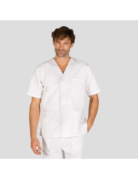 BLUSA UNISEX SANITARIO ABOTONADA
