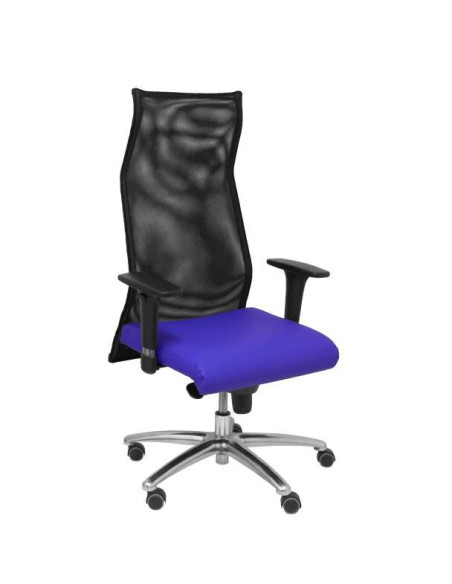SILLON PIQUERAS Y CRESPO SAHUCO DIRECCION USO INTENSIVO 8H BRAZOS REGULABLES MECANISMO SINCRO RESPALDO MALLA TRANSPIRABLE NEGRO 
