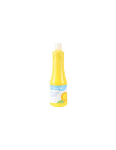 TEMPERA LA PAJARITA LIQUIDA 500 ml botella  AMARILLO TL-03