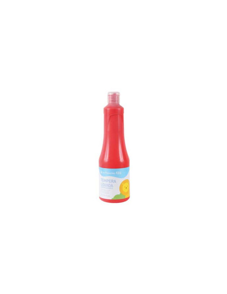 TEMPERA LA PAJARITA LIQUIDA 500 ml botella  BERMELLON TL-05
