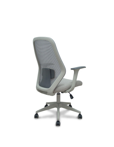 SILLA ERGO529 CON BRAZOS FIJOS
