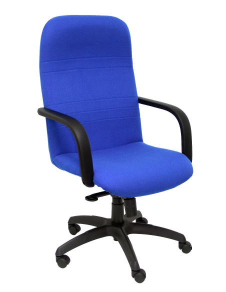 SILLA PIQUERAS Y CRESPO LETUR DIRECCION BRAZOS FIJOS MECANISMO BASCULANTE Y ALTURA AJUSTABLE GRAN CONFORTABILIDAD RUEDAS de NYLO
