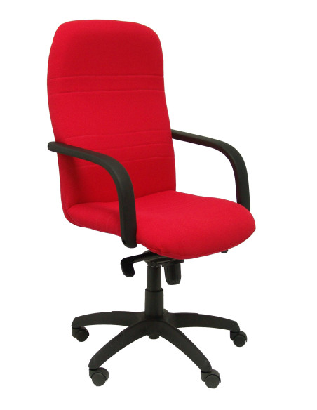 SILLA PIQUERAS Y CRESPO LETUR DIRECCION BRAZOS FIJOS MECANISMO BASCULANTE Y ALTURA AJUSTABLE GRAN CONFORTABILIDAD RUEDAS de NYLO