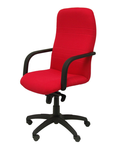 SILLA PIQUERAS Y CRESPO LETUR DIRECCION BRAZOS FIJOS MECANISMO BASCULANTE Y ALTURA AJUSTABLE GRAN CONFORTABILIDAD RUEDAS de NYLO
