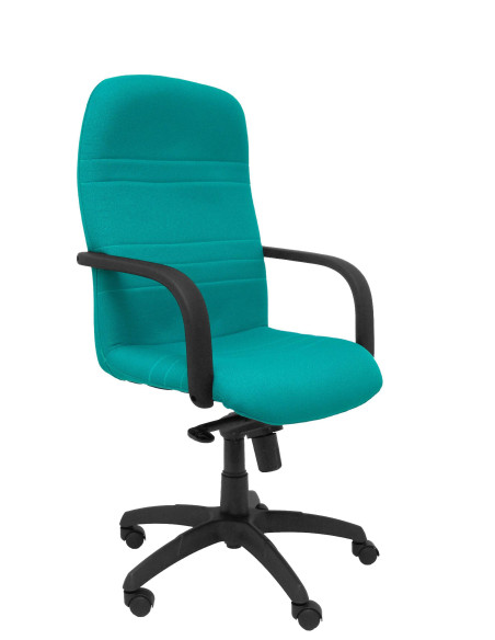 SILLA PIQUERAS Y CRESPO LETUR DIRECCION BRAZOS FIJOS MECANISMO BASCULANTE Y ALTURA AJUSTABLE GRAN CONFORTABILIDAD RUEDAS de NYLO