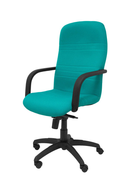 SILLA PIQUERAS Y CRESPO LETUR DIRECCION BRAZOS FIJOS MECANISMO BASCULANTE Y ALTURA AJUSTABLE GRAN CONFORTABILIDAD RUEDAS de NYLO