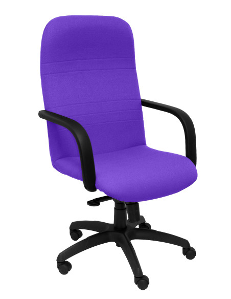SILLA PIQUERAS Y CRESPO LETUR DIRECCION BRAZOS FIJOS MECANISMO BASCULANTE Y ALTURA AJUSTABLE GRAN CONFORTABILIDAD RUEDAS de NYLO
