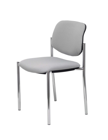 SILLA CONFIDENTE STYL SIN BRAZOS ESTRUCTURA CROMADA